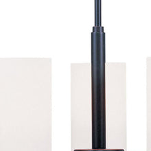 Load image into Gallery viewer, 3 Light Dimmable Chandelier With Shades - Bronze