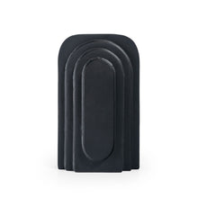 Load image into Gallery viewer, Geometric Table Vase - Black