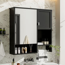 Load image into Gallery viewer, Modern Wall Mounted Bathroom Medicine Cabinet, Bathroom Wall Storage Cabinet With Mirror