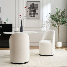 Load image into Gallery viewer, 360 Degree Swivel Armless Dining Barrel Chair