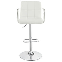 Load image into Gallery viewer, Letitia - Adjustable Height Bar Stool - White