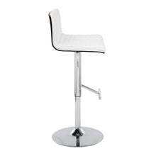 Load image into Gallery viewer, Mason - Contemporary Adjustable Barstool & Swivel With Straight T Footrest (Set of 2)