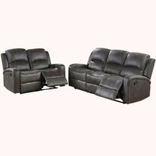 Load image into Gallery viewer, Modern Living Room Set With Square Armrest, Cushion Backrest