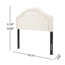 Load image into Gallery viewer, Kaarina - Contemporary Tufted Fabric Headboard