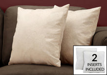 Load image into Gallery viewer, Pillows, Square, Insert Included, Decorative Throw, Hypoallergenic, Modern