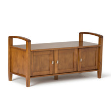Load image into Gallery viewer, Warm Shaker - Handcrafted Entryway Storage Bench