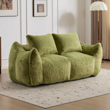 Load image into Gallery viewer, Giant Bean Bag Couch, Ultra Soft Fluffy Loveseat For Living Room