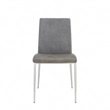 Load image into Gallery viewer, Stainless Steel Chairs (Set of 2) - Light Gray