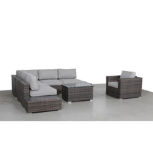 Load image into Gallery viewer, Stylish Entertainment Sectional Set, Outdoor Living