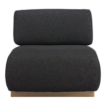 Load image into Gallery viewer, 34" Fabric And Upholstered Side Chair - Black / Bronze