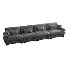 Load image into Gallery viewer, Super Comfort Oversized Modular Sectional Sofa, Deep Seat Convertible L Shaped Couch
