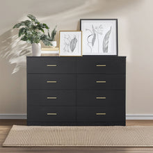 Load image into Gallery viewer, Modern Drawer Dresser For Bedroom, Ample Storage Wide Chest Of Drawers
