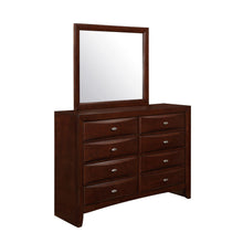 Load image into Gallery viewer, Solid Wood Eight Drawer Double Dresser - Cherry