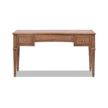 Load image into Gallery viewer, Dauphin - 3 Drawer Executive Desk - Brown