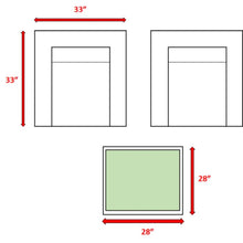 Load image into Gallery viewer, Wicker Seating Group Set With Table And Cushions