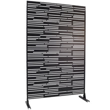 Load image into Gallery viewer, Outdoor & Indoor Freestanding Metal Privacy Screen
