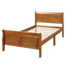 Load image into Gallery viewer, Platform Bed Frame Mattress Foundation Sleigh Bed With Headboard / Footboard / Wood Slat Suppor