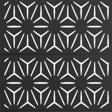 Load image into Gallery viewer, Three Panel Screen Room Divider (720031) - Black