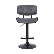 Load image into Gallery viewer, 46" Swivel Adjustable Height Bar Chair - Gray