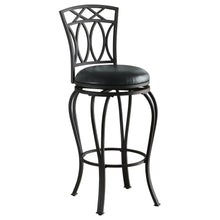Load image into Gallery viewer, Swivel Stool With Upholstered Seat