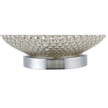 Load image into Gallery viewer, Round Table Lamp With Drum Shade - Silver