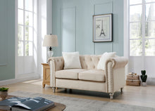 Load image into Gallery viewer, Stylish Contemporary Loveseat