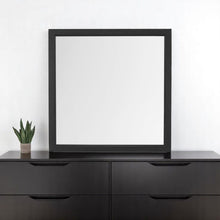 Load image into Gallery viewer, 40" Square Framed Accent Mirror - Gray