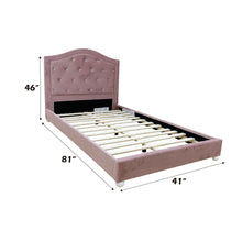 Load image into Gallery viewer, Reggie - Twin Bed - Pink