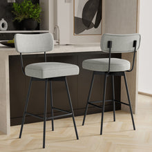 Load image into Gallery viewer, Giselle - Swivel Bar Stool (Set of 2)