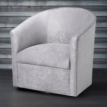 Load image into Gallery viewer, Eden - Swivel Chair With Upholstery And Hardwood Frame