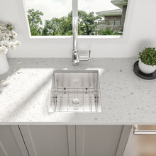 Load image into Gallery viewer, Modern Undermount Stainless Steel Kitchen Sink 16 Gauge, Deep Single Bowl