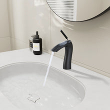 Load image into Gallery viewer, Contemporary Single Handle Lavatory Basin Sink Faucet Brass