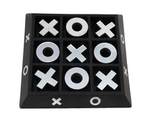 Load image into Gallery viewer, Dark Tic Tac Toe Game Sculpture - Nickel