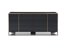 Load image into Gallery viewer, Dresser - Black / Brushed Bronze