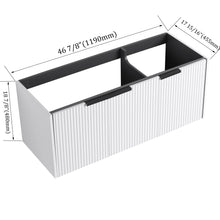 Load image into Gallery viewer, Contemporary Wall Mounted Bathroom Vanity With Soft Close Doors