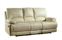 Load image into Gallery viewer, Sofa Faux Leather With Black Legs - Beige