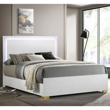 Load image into Gallery viewer, Jeremiah - LED Panel Bed With Touch Controlled Lighting