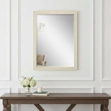 Load image into Gallery viewer, 40" Solid Wood Framed Accent Mirror - White