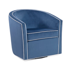 Load image into Gallery viewer, Kendall - Swivel Chair With Barrel Back Design