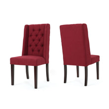 Load image into Gallery viewer, Sophisticated Tufted Dining Chair With High Back Design