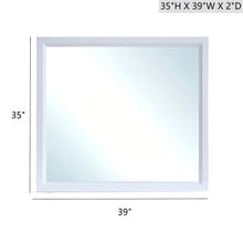 Load image into Gallery viewer, Glasgow - Mirror With Minimalist Design And Low Distortion Glass