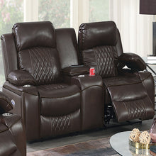 Load image into Gallery viewer, Power Motion Living Room Set With USB Port, Adjustable Headrest, Cup Holder