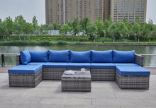 Load image into Gallery viewer, Patio Sofa With Cushions