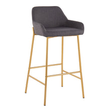 Load image into Gallery viewer, Daniella - Contemporary / Glam Fixed Height Bar Stool (Set of 2)