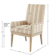 Load image into Gallery viewer, Rika - High Back Dining Armchair (Set of 2) - Natural