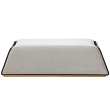 Load image into Gallery viewer, Houston - Accent Bench - Porcini / Walnut