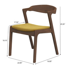 Load image into Gallery viewer, Dakota - Mid-Century Modern Dining Chair (Set of 2)