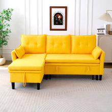 Load image into Gallery viewer, L-Shaped Reversible Chaise Sectional Sofa With Storage