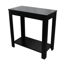 Load image into Gallery viewer, 24" End Table With Shelf - Black