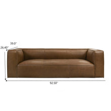 Load image into Gallery viewer, Colton - Sofa With Corner Blocked Frame - Tan